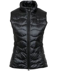 Blauer - Jassen ,Zwart ,Geruit Patroon Waterafstotende Jas - Lyst