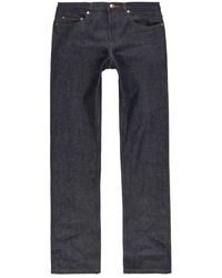 A.P.C. - Jeans ,Zwart ,Denim Klassieke Denim Jeans - Lyst