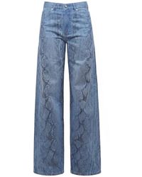 8pm - Jeans ,Blauw ,Katoen Pantalone Ginevra-A - Lyst