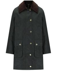 Barbour - Long Beadnell Waxed Jacket - Lyst