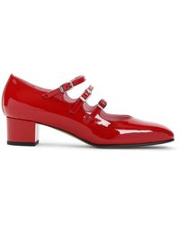CAREL PARIS - Rote lackleder pumps - Lyst