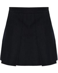 A.P.C. - Rokken ,Blauw ,Katoen Geplooide Rok - Lyst