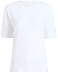 KHAITE - Tops ,Wit ,Katoen Mae T-Shirt - Lyst