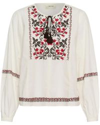 Cream - Overhemden ,Wit ,Blouses & Shirts - Lyst