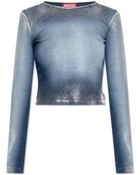 DIESEL - Top Met Lange Mouwen - Lyst