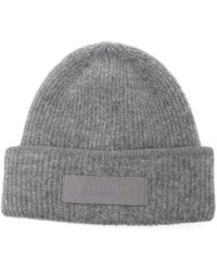 Jacquemus - Grigio lana alpaca berretto - Lyst