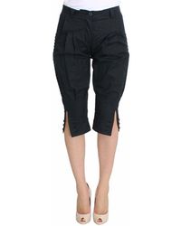 C&A Bermuda Van Spijkerstof-high Waist-lycra® in het Blauw Dames Kleding voor voor Shorts voor Knielange en lange shorts 
