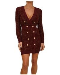 Elisabetta Franchi - Knitted Dresses - Lyst