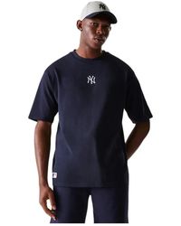 KTZ - Tops ,Blauw ,Katoen Mlb League Essential Oversized T-Shirt - Lyst