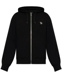 Paul Smith - Zebra Logo Zip-Through Hoodie - Lyst