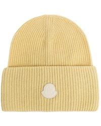 Moncler - Mütze Aus Wolle & Kaschmir-Mischung - Lyst
