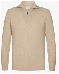 Profuomo - Round-Neck Knitwear - Lyst