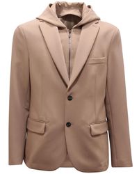 Armani - Jassen ,Emporio Jas Met Afneembare Capuchon - Lyst