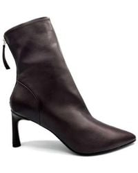 Halmanera - Schoenen ,Bruin ,Leer Tronchetto - Lyst