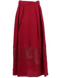 Clips - Midi Skirts - Lyst