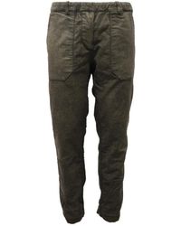 Bob - Broeken ,Groen ,Omkeerbare Velvet Groene Broek - Lyst