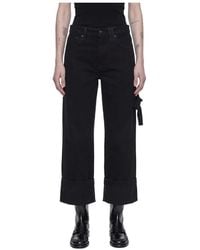 Simone Rocha - Cropped Jeans - Lyst