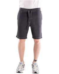 Sun 68 - Fleece Bermuda Shorts - Lyst