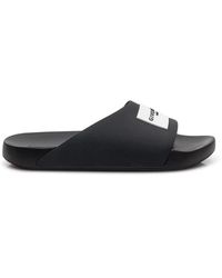 Givenchy - Label Slide Mules - Lyst
