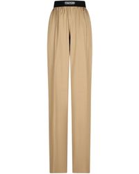 Tom Ford - Zijden Satijnen Pyjamabroek - Lyst