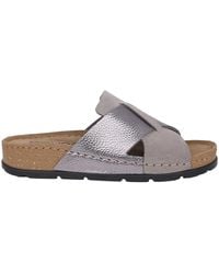 Rohde - Schoenen ,Grijs ,Leer Stijlvolle Slippers - Lyst