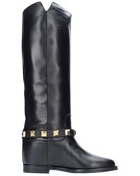 Via Roma 15 - Shoes > boots > high boots - Lyst