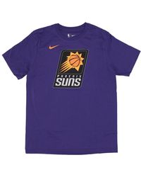 Nike - Fitness ,Paars ,Katoen Phoenix Suns Logo Tee - Lyst