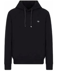 Armani - Felpa con patch logo - Lyst