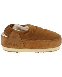Moon Boot - Schoenen ,Bruin ,Suède Suède Sandalen Klompen - Lyst