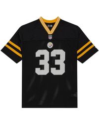 KTZ - Tops ,Zwart ,Steelers Nos Nfl Mesh Tee - Lyst