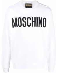 Moschino - Sudadera con logo estampado - Lyst