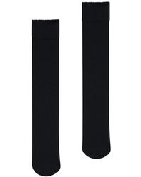 Wolford - Velvet De Luxe 50 Kniekousen - Lyst