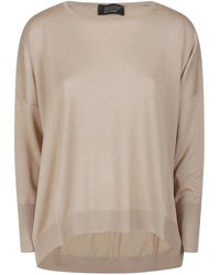 Aragona - Round-Neck Knitwear - Lyst