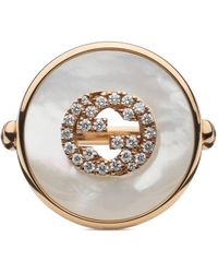 Gucci - Interlocking Ring - Lyst