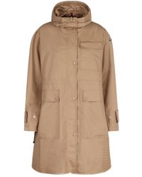Moncler - Gewatteerde Techno Stofjas Met Zakken - Lyst