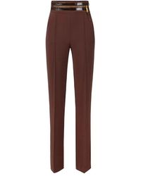 Elisabetta Franchi - Wide Trousers - Lyst