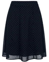 Trussardi - Rokken ,Zwart ,Rok Met Polkadots - Lyst