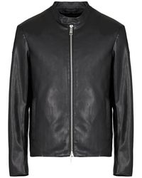 Armani Exchange - Jackets > leather jackets - Lyst