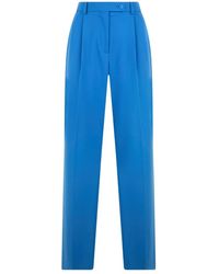 Alberta Ferretti - Klassieke Broek Met Hoge Taille - Lyst