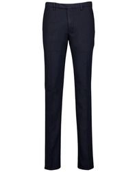 Boglioli - Katoen-Linnen Broek - Lyst