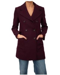 Liu Jo - Coats > double-breasted coats - Lyst