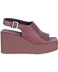 Vic Matié - Sandalo Con Zeppa Travel 338 - Lyst