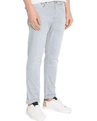 Dondup - Grijze Regular Denim Icon Jeans - Lyst