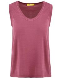 Drumohr - Sleeveless Tops - Lyst
