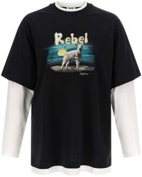 Moschino - Long Sleeve T-Shirts - Lyst