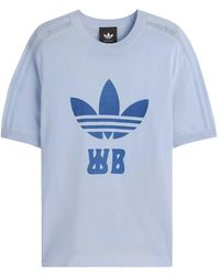 adidas - Fitness ,Blauw ,Training T-Shirts - Lyst