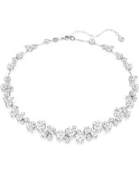 Swarovski - Accessoires ,Grijs ,Constella Ketting Met Kristal - Lyst