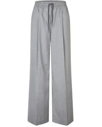 Samsøe & Samsøe - Wide Trousers - Lyst
