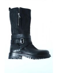 Strategia - Biker Ankle Boots - Lyst