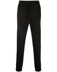 C.P. Company - Broeken ,Zwart ,Katoen Diagonal Raised Fleece Cargo Trainingsbroeken - Lyst
